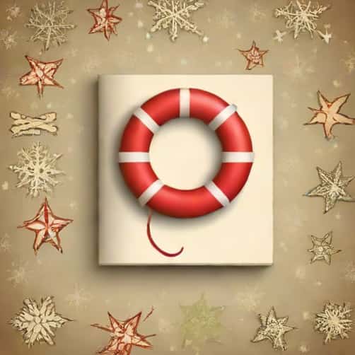 Vintage Lifesaver Christmas Book