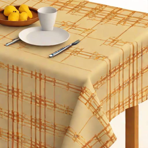 Vinyl Tablecloth With Flannel Backing