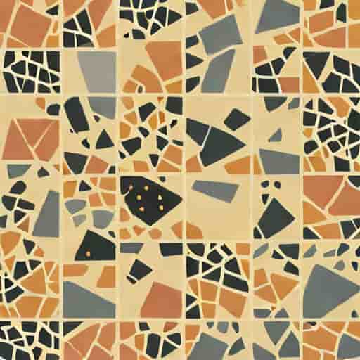 Vinyl Tile Terrazzo
