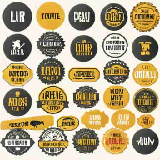 Vinyl Wording Stickers