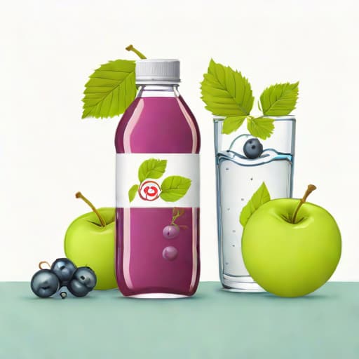 Volvic Apple And Blackcurrant Water