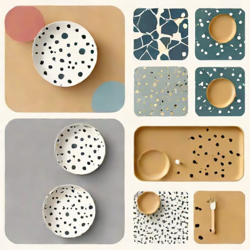 Xenia Taler Terrazzo Side Plates
