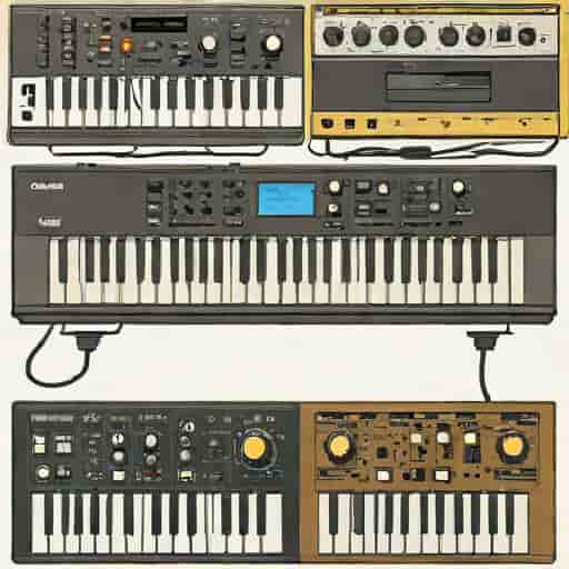 Yamaha Moog And A Casio