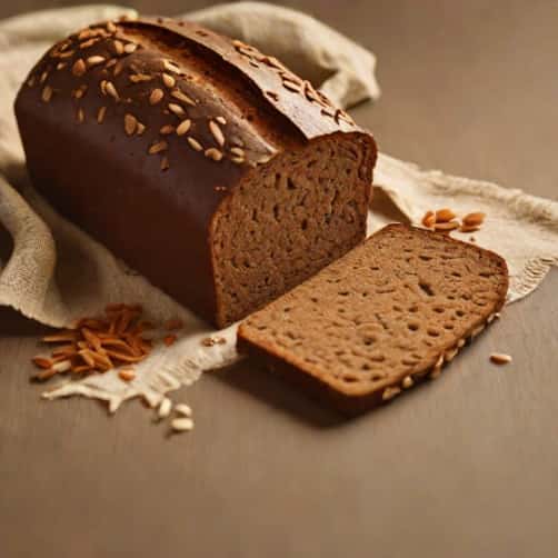 Yeast Free Pumpernickel Bread