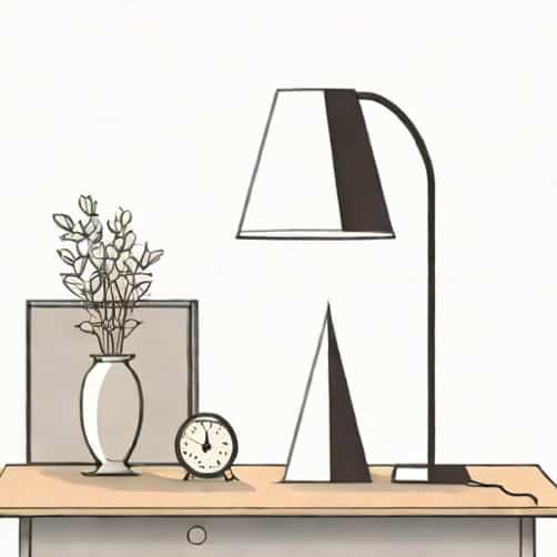 Zara Home Monochrome Lamp