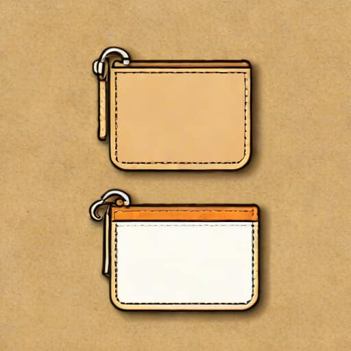 Zip Card Case In Signature Canvas