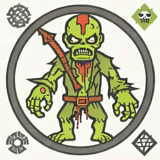 Zombie With Totem Of Undying Command