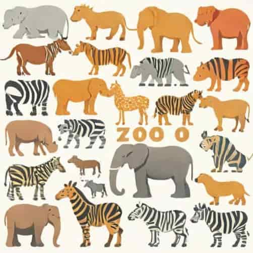 Zoo Animals In Alphabetical Order