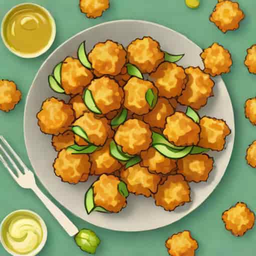 Zucchini Tater Tots Air Fryer