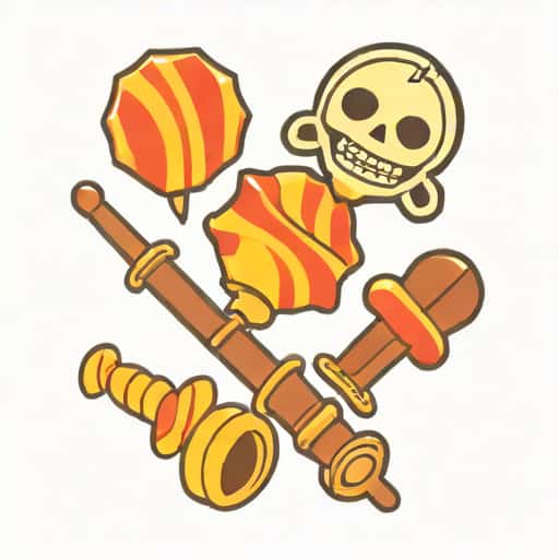 A Famous Swashbuckling Trio Of Old Candy