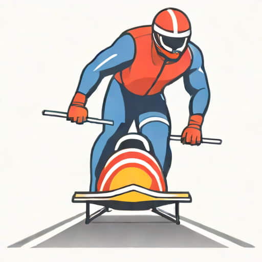 American Hurdler And Bobsledder