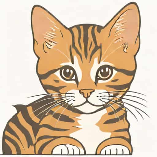 American Wirehair Tabby Kitten