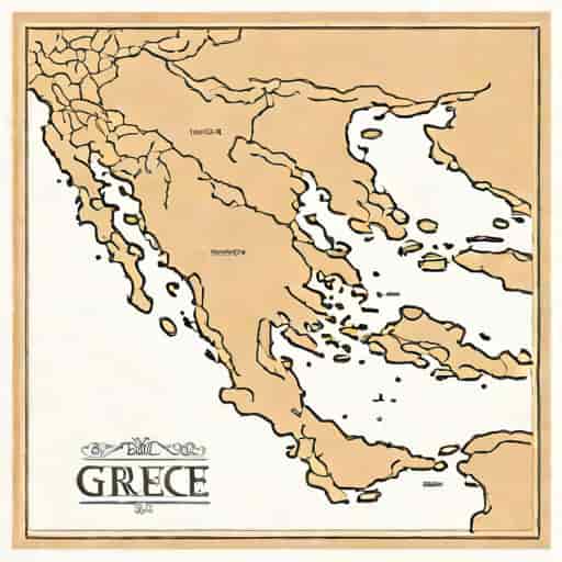 Ancient Greece Map Bosporus Strait