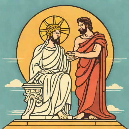 Apollo And His Son Phaethon
