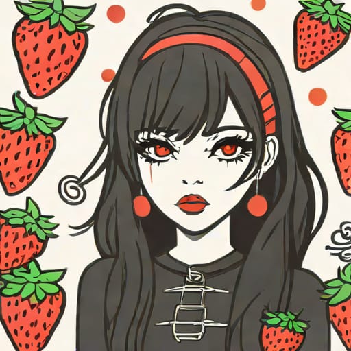 Are Strawberry Switchblade Goth