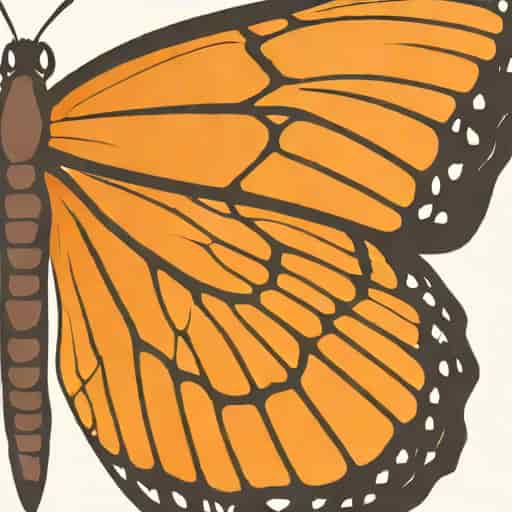 Butterfly Wing Closeup