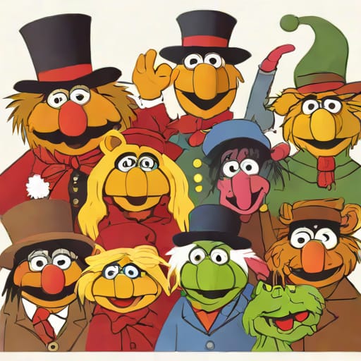 Cast Of The Muppet Christmas Carol