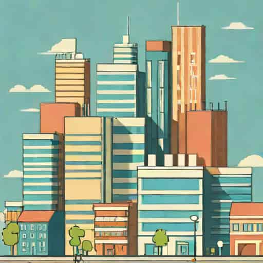 City Known For Its Ultramodern Architecture