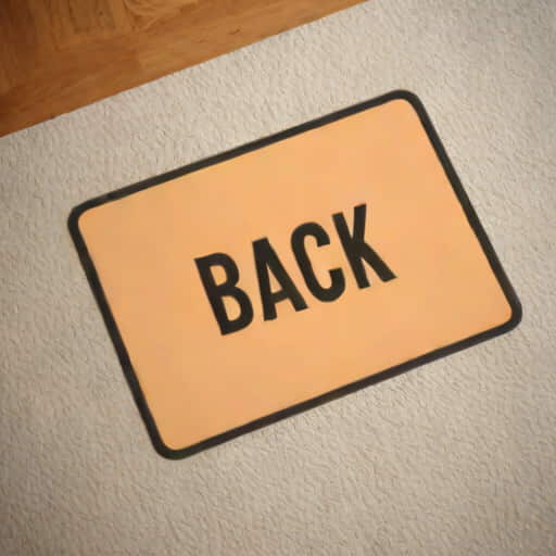 Come Back With A Warrant Doormat