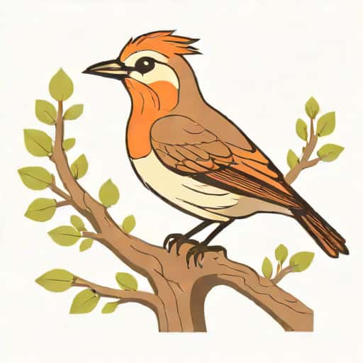 Crested Woodland Bird