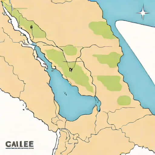 Distance Between Judea And Galilee
