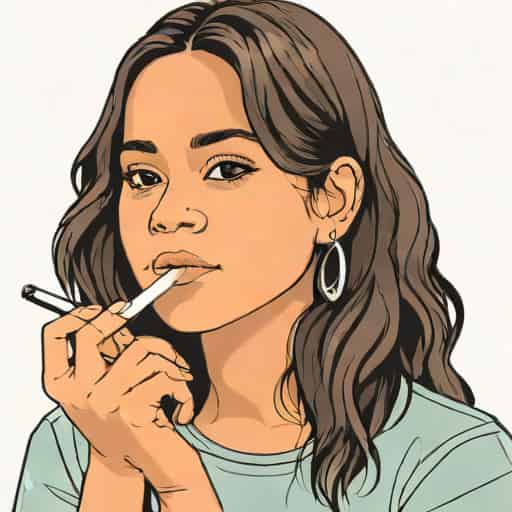 Does Jenna Ortega Smoke
