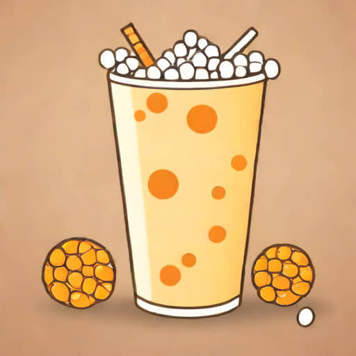 Drink With Tapioca Pearls