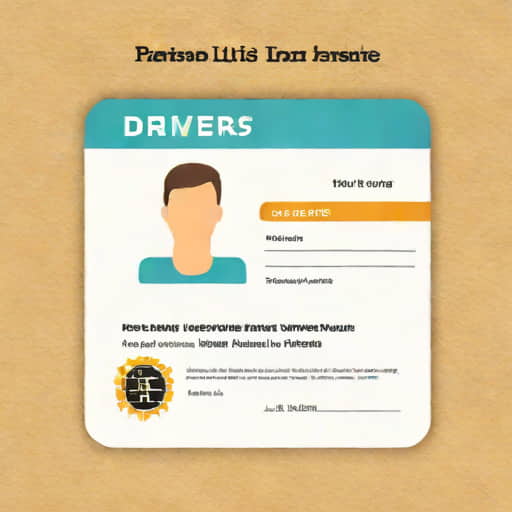 Drivers License Template Editable Free
