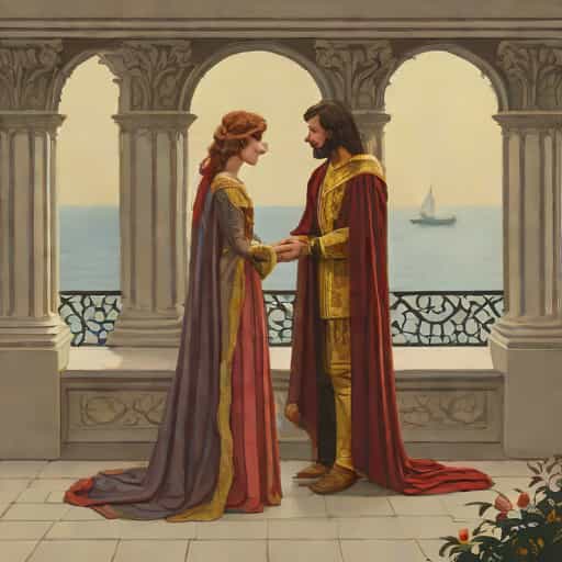 Edmund Blair Leighton Tristan And Isolde