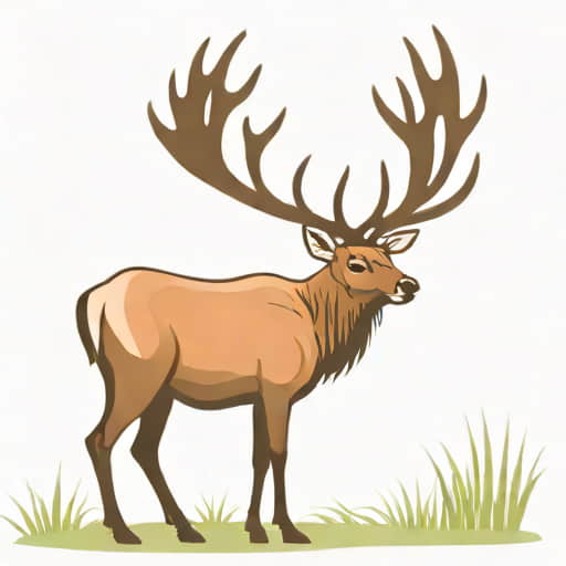 Elk Belong To Family Bovidae