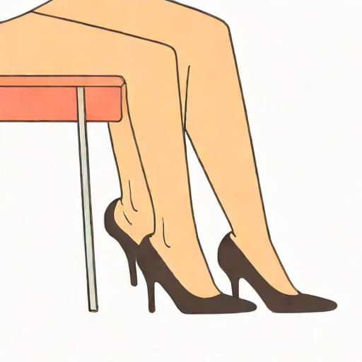 Felicia And Patricia Lopsided Leg
