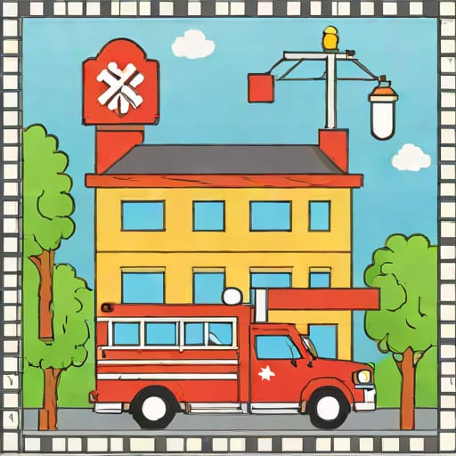 Fire Truck Habitue Crossword Clue