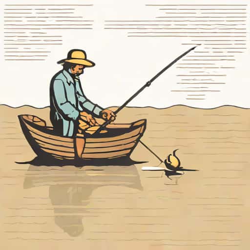 Fishing Amongst The Sodden Newspaper Meaning In Hindi