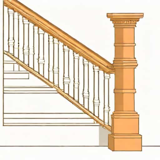 Fixing Handrail To Newel Post