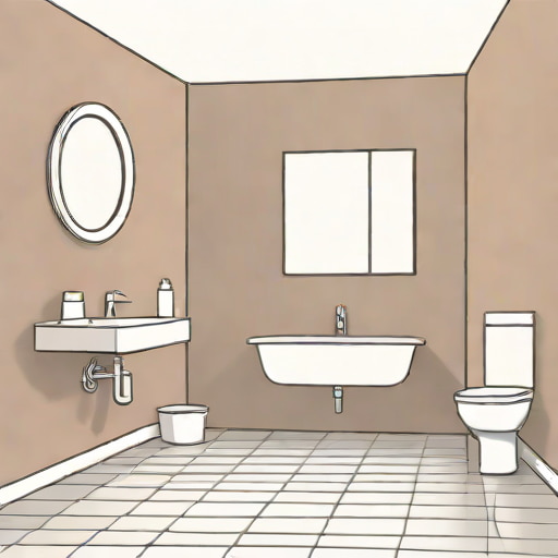 Flash Impeccable Clean Bathroom
