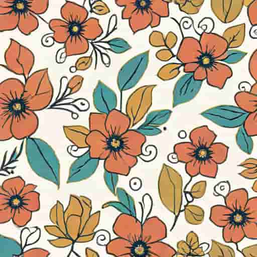 Floral Taffeta Fabric