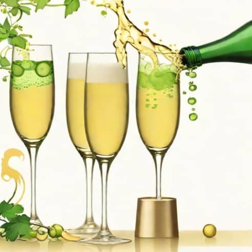 Flutes Champagne Perrier Jouet