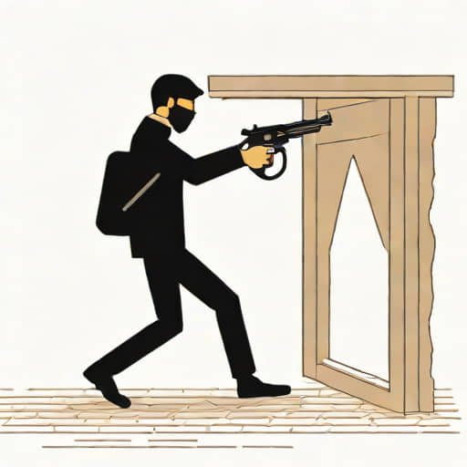 Forced Perspective Capturing The Thief