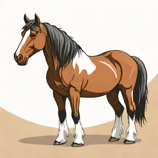 Friesian Clydesdale Cross
