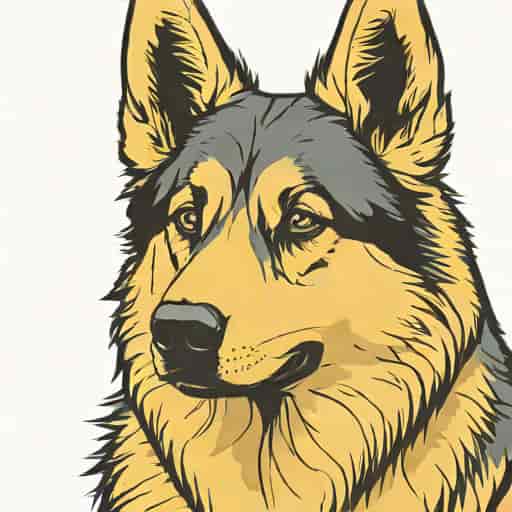 German Shepherd Siberian Husky Mix