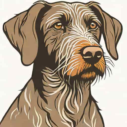 German Wirehaired Pointer X Lurcher
