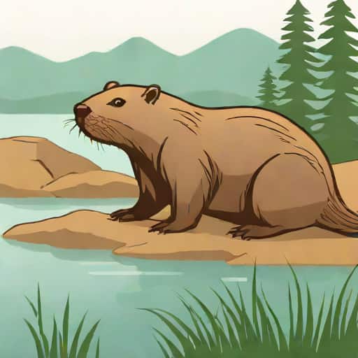 Giant Beavers Paleogene Period