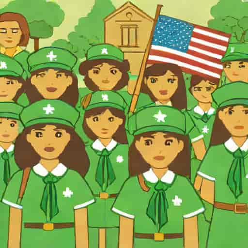 Girl Scouts Protest Cincinnati Archdiocese