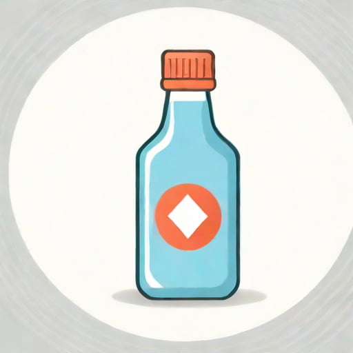 Glass Clorox Bottle