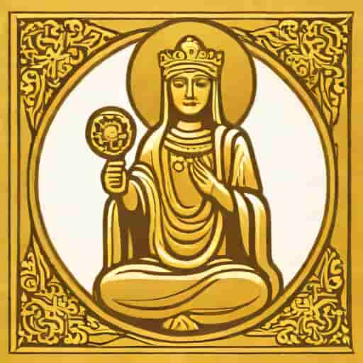Gold Idol Caxton Or Madeline