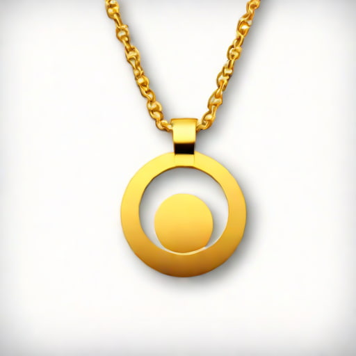 Gold Pendant Necklace