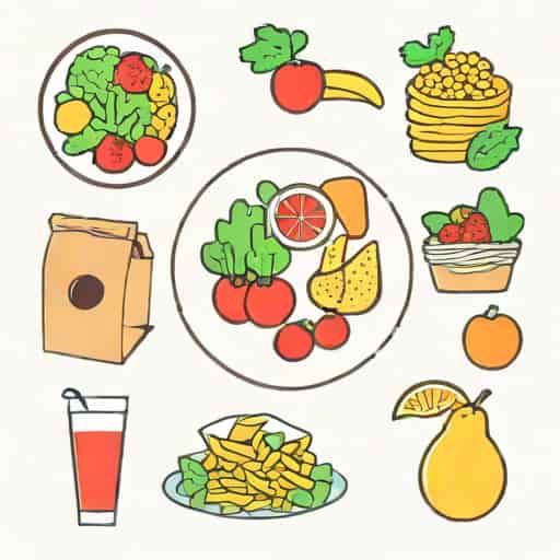 Healthful And Less Healthful Foods Lesson Plan
