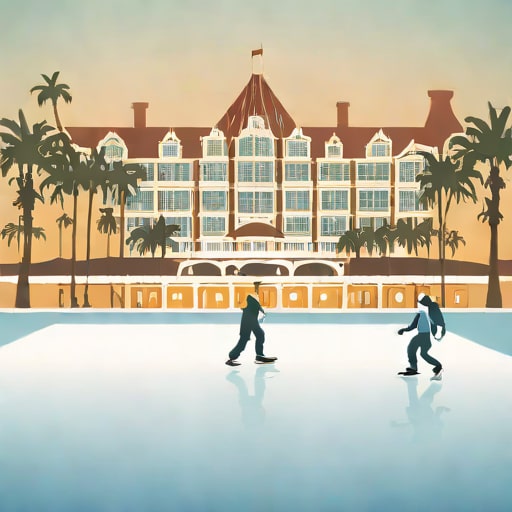 Hotel Del Coronado Ice Skating