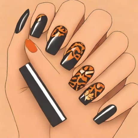 How To Do Tortoiseshell Nails