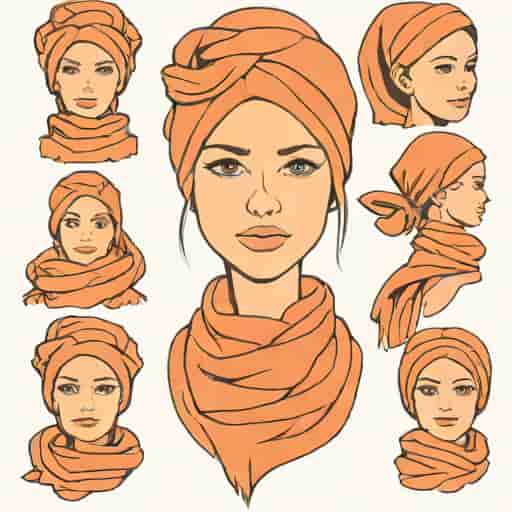 How To Wear Scarf On Head Fashionably